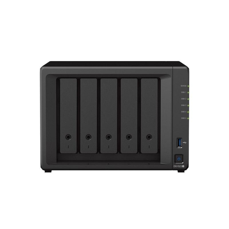 NAS assemblato Synology Tower SY-DS1522+4.6TSSDSYNO 4TB (5x0TB) con H