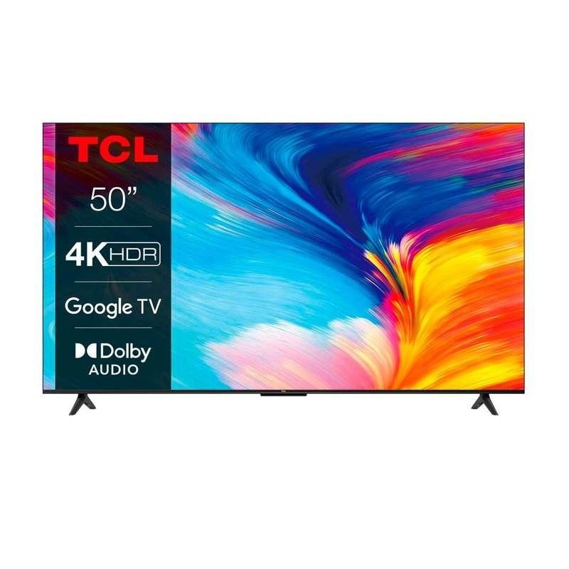 TCL Serie P63 SMART TV 50 QLED ULTRA HD 4K CON HDR E ANDROID TV NERO 