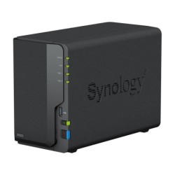 NAS assemblato Synology SY-DS223-24TIW 24TB (2x12TB) con HDD Seagate 