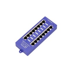 EXTRALINK POE INJECTOR 8 PORT GIGABIT MODE B