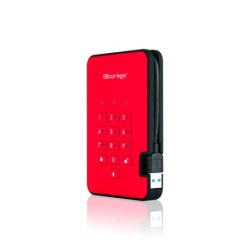 iStorage ISDA2256SSD16000R diskAshur2 SSD 256-bit 16TB - Red