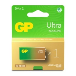 GP 1604AU-U1 A21 / 6LF22 / 9V Ultra Battery