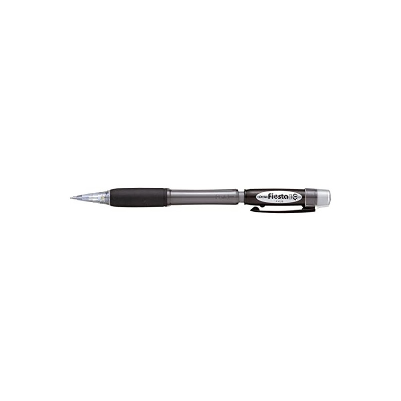 Pentel Fiesta II Portaminas HB 0.5mm con Goma - Incluye 2 Recargas - 