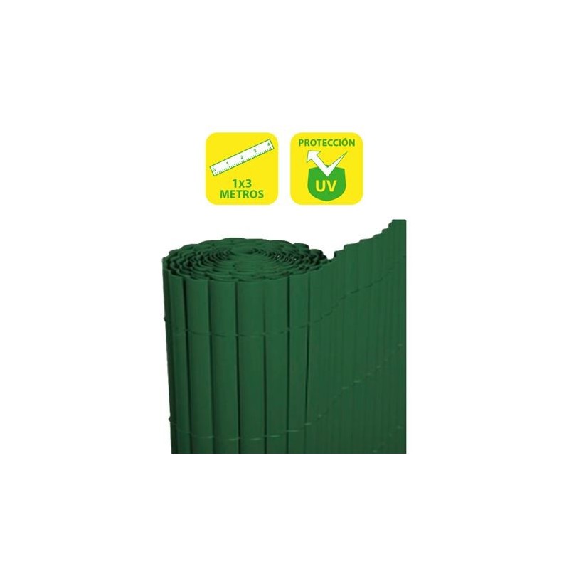 SunGarden Ca&ntilde;izo Plastico Doble Cara 1x3m - Color Verde