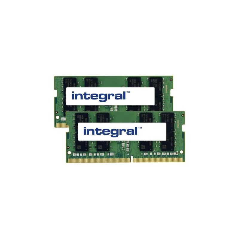 Integral 32GB (2x16GB) DDR4 2666MHz NOTEBOOK NON-ECC MEMORY MODULE me