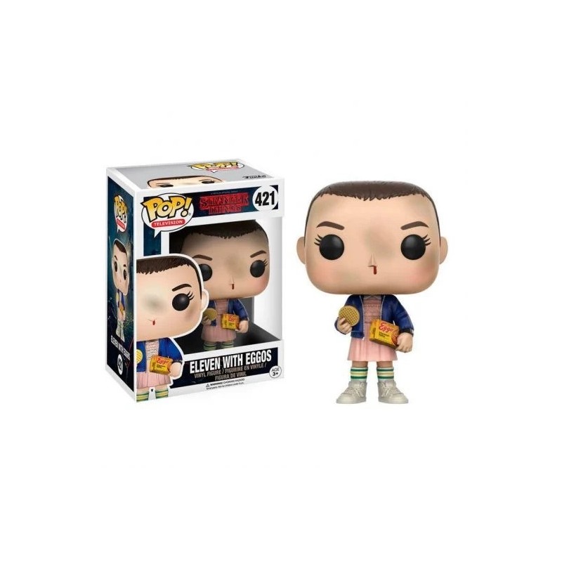 Funko Pop Television Stranger Things Eleven con Eggos con opzione Cha