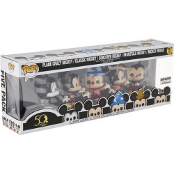 Funko Pop Disney Files Premium Pack 5 personaggi classici di Topolino