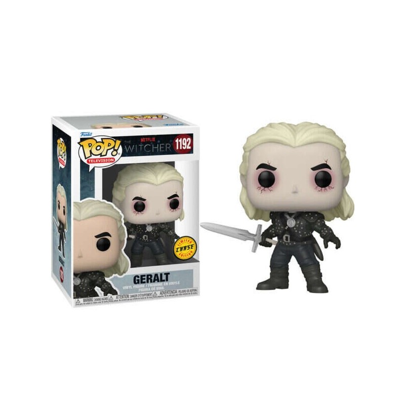 Funko Pop Television The Witcher Geralt di Rivia con opzione Chase - 