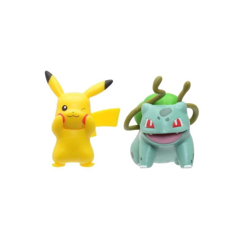 Jazwares Confezione Casuale di 2 Figure Pokemon Battle da 5 cm o 1 Fi