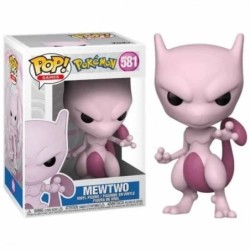 Funko Pop Pokemon Mewtwo - Figura in vinile - Altezza 9,5 cm circa.