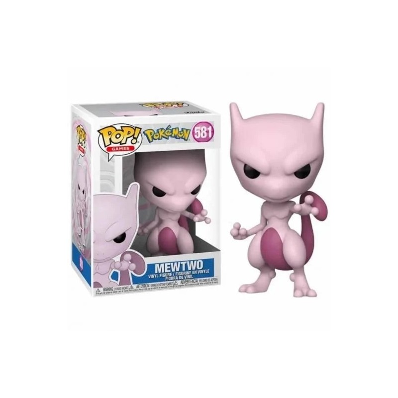 Funko Pop Pokemon Mewtwo - Figura in vinile - Altezza 9,5 cm circa.