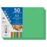 Cartoncino Dohe A3 - 50 fogli - Peso 180 g - Colore verde