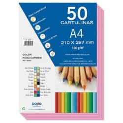 Cartoncino colorato Dohe 180 G/M2 - Formato A4 - PH neutro - Privo di