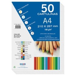 Cartoncino colorato Dohe 180 G/M2 - Formato A4 - PH neutro - Privo di