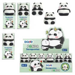 Espositore Dohe da 24 temperamatite Panda - In plastica - Rivestiment