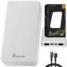 Extralink EPB-078W 10000mAh Bianco | Powerbank | Power bank, USB-C