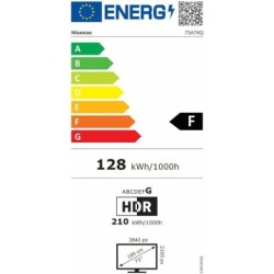 Smart TV Hisense 75A7KQ 75&quot; 4K Ultra HD HDR QLED