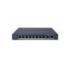 HIKVISION SWITCH L2, SMART MANAGED, 8 GIGABIT RJ45 POE PORTS, 2 GIGAB