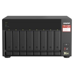 QNAP TS-873A-8G NAS Tower Collegamento ethernet LAN Nero V1500B (QNAP