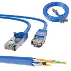 Extralink Kat.6A S/FTP 10m | LAN Patchcord | Coppia intrecciata in ra