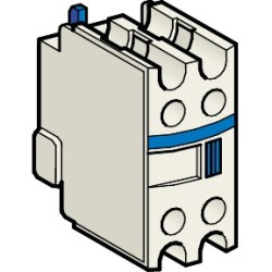 Schneider Electric LADN11 contatto ausiliare ADD ON BLOCK 1 NO + 1 N