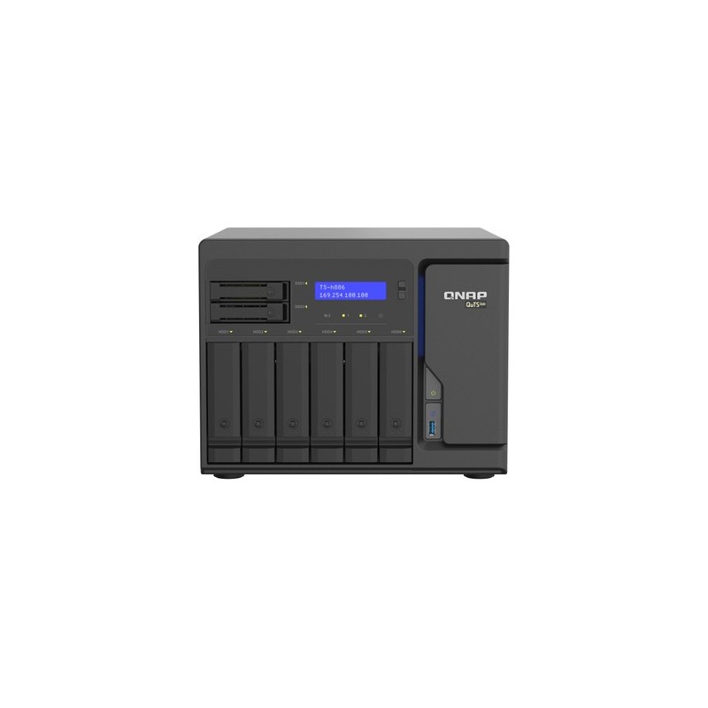 QNAP TS-h886 NAS Tower Collegamento ethernet LAN Nero D-1622