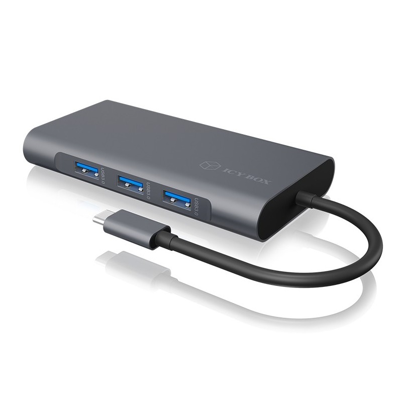 ICY BOX IB-DK4040-CPD Cablato USB 32 Gen 1 31 Gen 1 Type-C Antrac