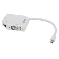 Manhattan 207362 cavo e adattatore video 025 m Mini DisplayPort DVI-