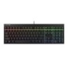 MX 20S RGB - Tastiera meccanica - Con cavo - MX Rossa - QWERTY - Nera