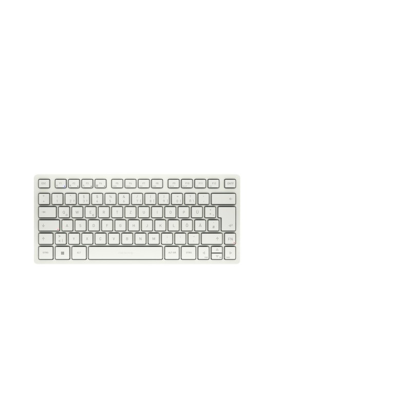 CHERRY KW 7100 MINI BT tastiera Bluetooth QWERTZ Tedesco Bianco KW 7