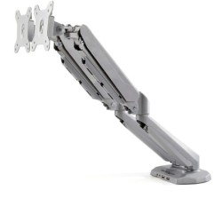 DUAL DESK MOUNT MONITOR ARM