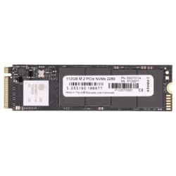 512GB M2 PCIe NVMe 2280