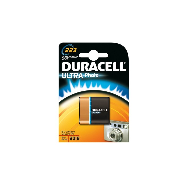 Duracell Ultra Photo 223 Batteria monouso 6V Nichel – oxyhydroxide