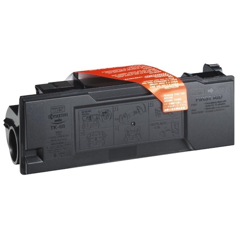 TONER CARTRIDGE KYOCERA BLACK 37027060 FS-1800 20k+VASCHETTA