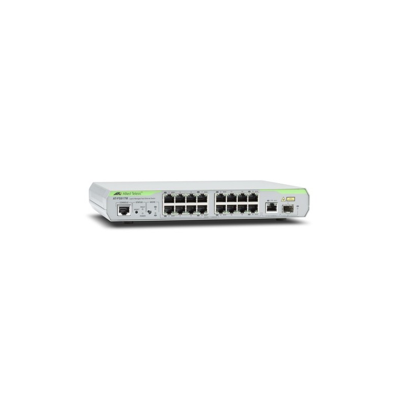 Allied Telesis AT-FS917M-50 Gestito L2 Fast Ethernet 10/100 Grigio