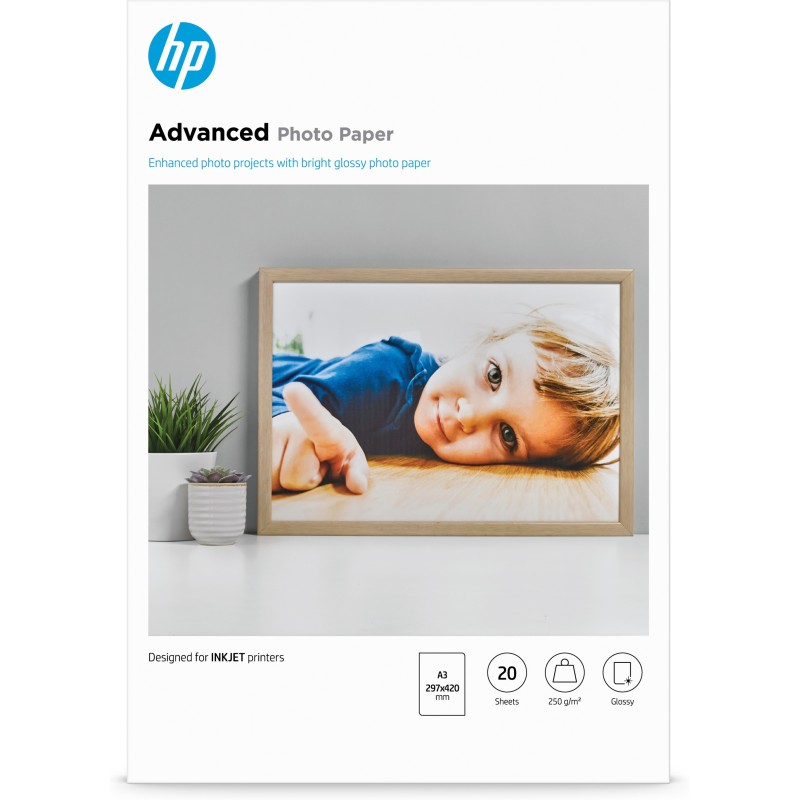 CARTA FOTO HP ADVANCED LUCIDA 20FG