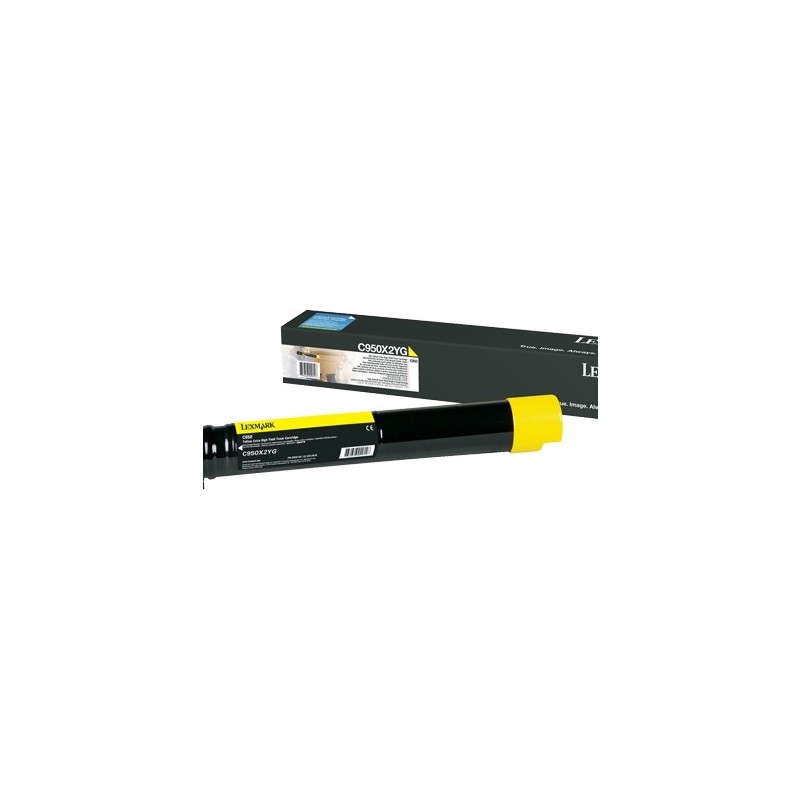 LEXMARK CARTRIDGE YELLOW C950 22000