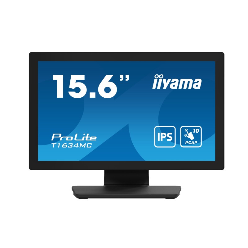 IIYAMA TFT T1634MC 395 cm TOUCH 156''/1920x1080/VGA/HDMI/DP/10 punti