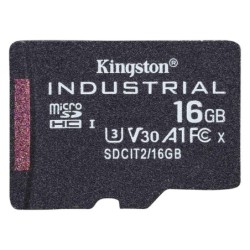 Kingston microSDHC 16GB industriale 100MB/s SDCIT2/16GBSP