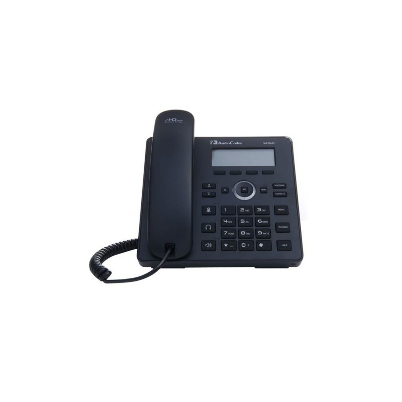 AudioCodes SFB 420HD IP-Phone PoE GbE black- Promo fino ad esaurimeto