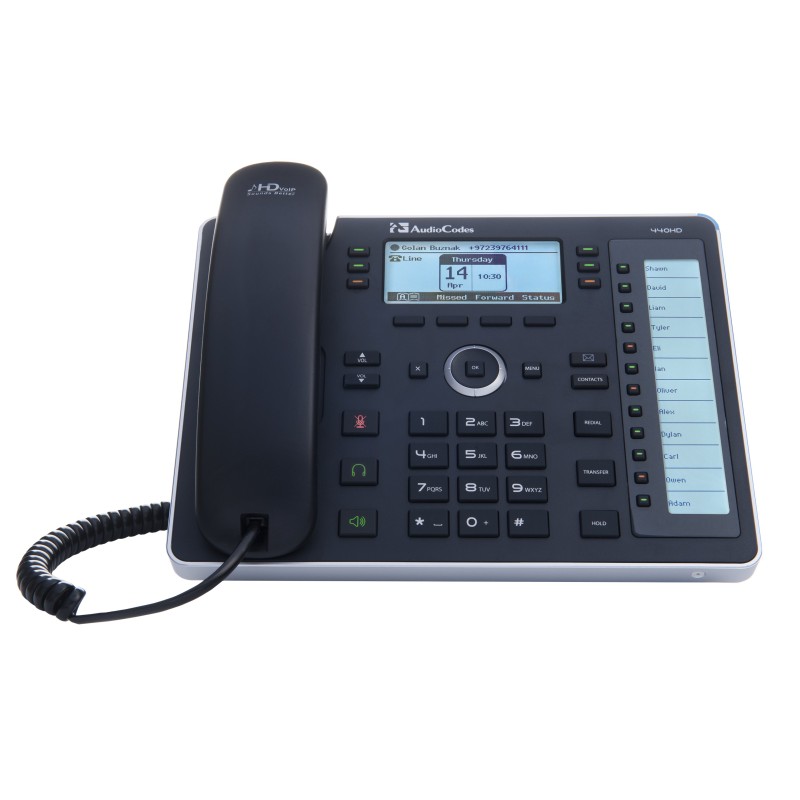 Audiocodes AudioCodes Lync 440HD IP-Phone PoE GbE and external power