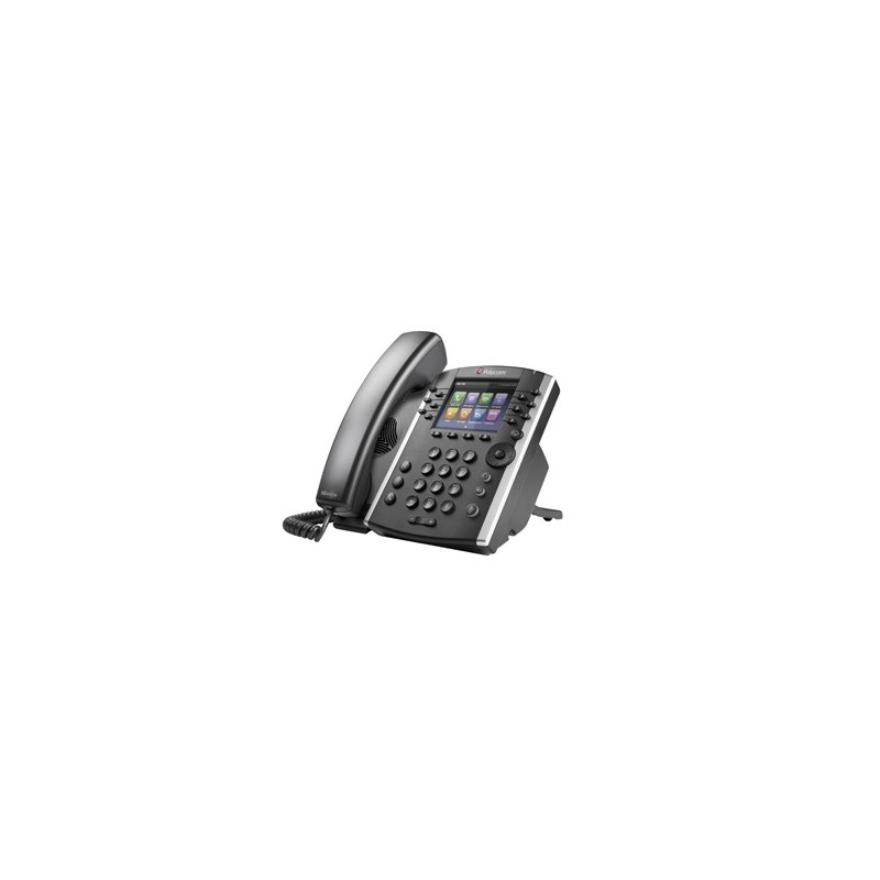 Poly VVX400 Telefono IP 12 linee HD PoENon include alimentatore PRO