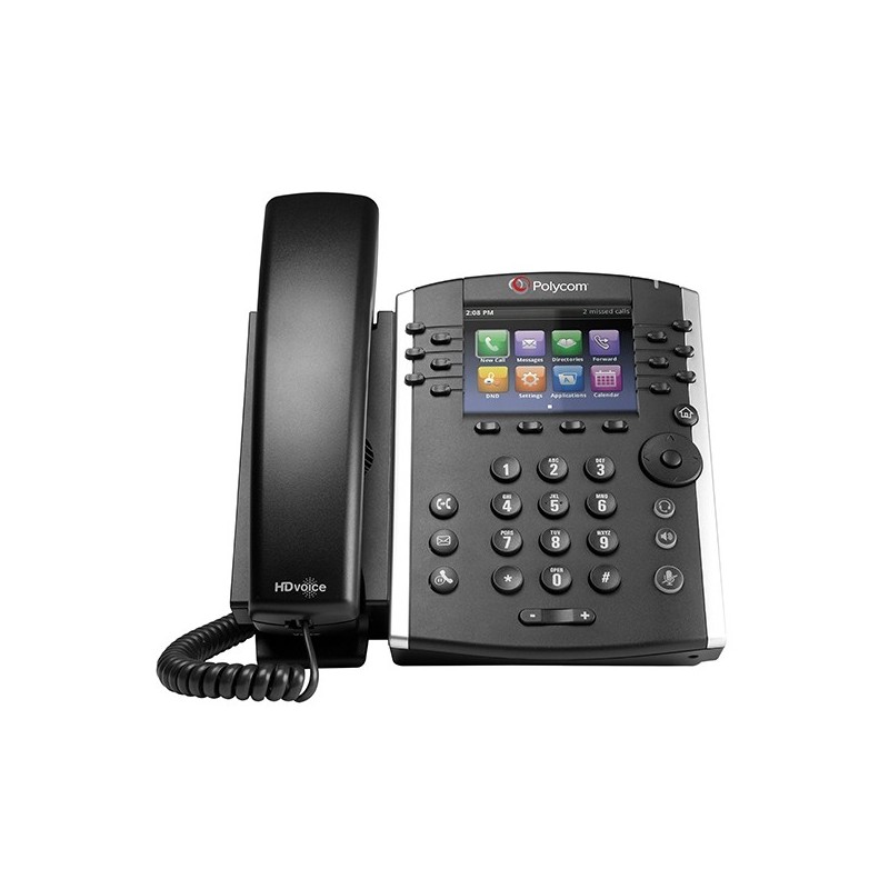 Telefono multimediale aziendale IP Polycom VVX411