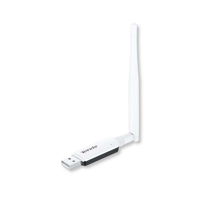 ADATTATORE WIRELESS TENDA U1 300M 2T2R 24GHz 80211n/g/b 1 ANTENN