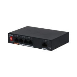 Dahua - PFS3005-4ET-60-V2 - Switch unmanaged 5 porte 4 PoE 60W