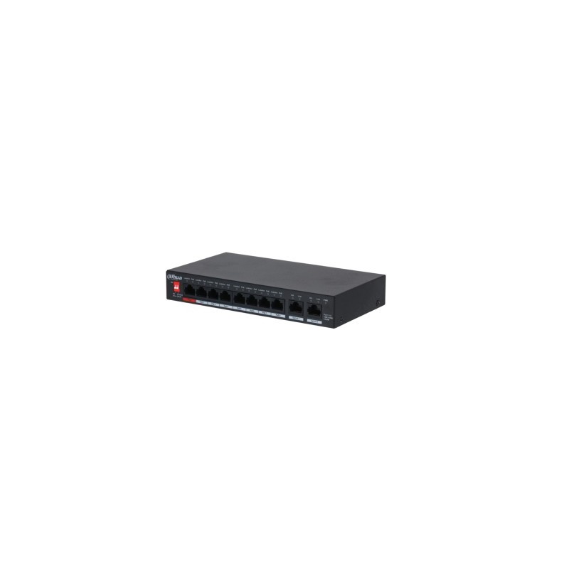 Dahua-PFS3010-8GT-96-V2-Dahua Switch PoE a lunga distanza da 10 porte