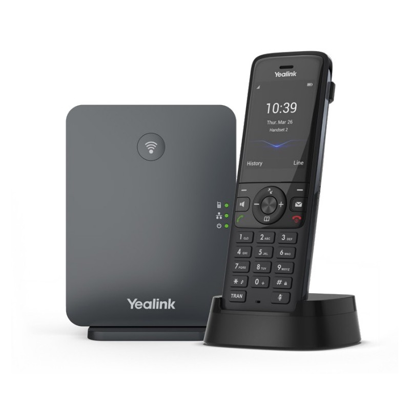 Yealink W78P Ledningsfri Telefono VoIP Ordina Klassisk grÃ¥