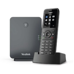 Yealink W77P Ledningsfri Telefono VoIP Ordina Klassisk grÃ¥