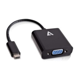 V7 USB-Cm a VGAf Adattore Nero