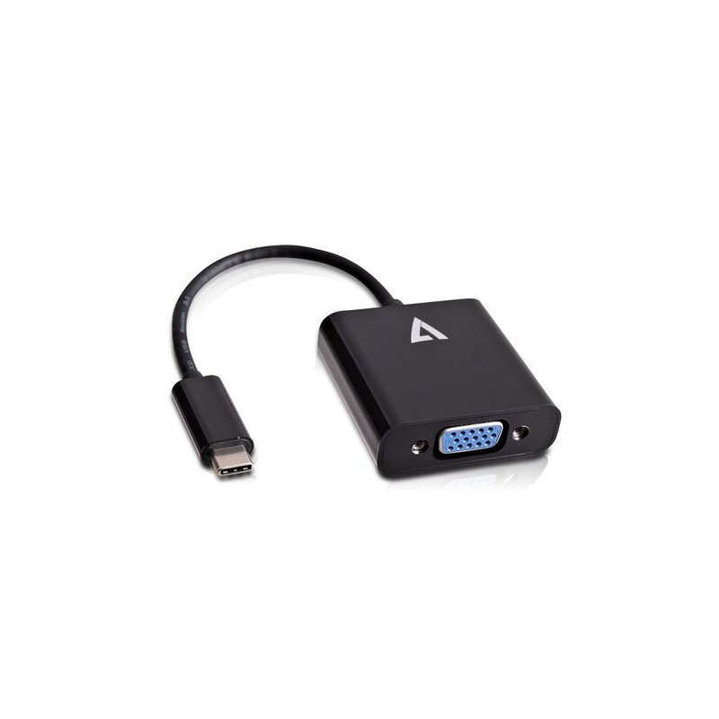 V7 USB-Cm a VGAf Adattore Nero